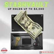 StashVault™ Diversion Bolted Hidden Money Safe Secret Cash Container Crypto Safe