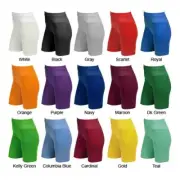 Sliding Shorts White Adams W899 Compression Girl/Women's size X-Small New