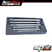 SP Tools Double Ring Long Spanner set - 15° Offset - Metric - 6pc | SP10236