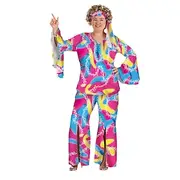 Retro Vintage Hippie 1980s Outfits Plus Size Bell Bottom Pants Hippie Doll Women's Masquerade Party / Evening Bachelorette Party Pride Parade Adults' Top Pants