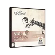 Alice AWR13 4/4 Violin String Set - Steel Core