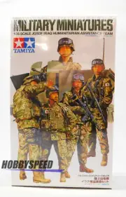 TAMIYA JGSDF ASSISTANCE TEAM IRAQ PLASTIC MODEL FIGURES KIT 1:35 TAM35276 NEW