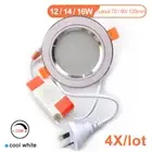 4pcs LED Ceiling Downlights 70mm90mm120mm Cutout 2-pin Plug Bedroom Living Room