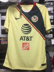 Nike Men's 2018/19 Club America Home Stadium Jersey (Yellow/Navy) Size Small