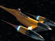 N-1 Naboo Star Wars N1 Starfighter Desktop Wood Model Regular Free Shipping