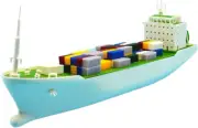 DIY Racing Boats Container Vessel Battery Powered Ship Model Educational Toys...