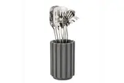 Furi Pro Radial Stone Utensil Holder Flint Terrazzo