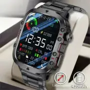 Men Smart Watch Bluetooth Call Fitness Clock Swim Waterproof Sports Smartwatch