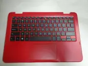 New Dell OEM Inspiron 3168 3169 Palmrest Touchpad Keyboard Assembly RKGGH