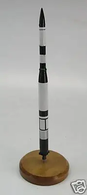 Vanguard Missile US Navy Kiln Dry Wood Model Rocket Big New