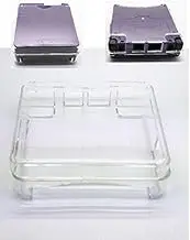 Gametown® New Upper and Lower Lid Plastic Clear Protective Cases for Nintendo GBA SP Gameboy Advance Sp Console