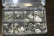 #6 THRU #10 STAINLESS STEEL FENDER FLAT WASHER ASSORTMENT