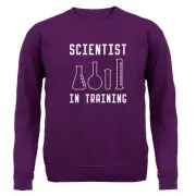 Scientist In Training - Kids Hoodie / Sweater - Science Chemistry Geeky Physics