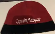 Captain Morgan Rum - Knit Winter Style hat - cap..Red & Black...NEW