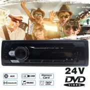 SINGLE 1 DIN DVD CD CAR BLUETOOTH STEREO RADIO FM/AUX/TF/USB MP3 PLAYER IN-DASH