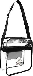 Littlearth NFL Unisex NFL Clear Carryall Crossbody Bag