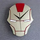 Marvel Iron Man 3D Wall Clock Home Art Decor Electronic Silent Quartz Clock 12"