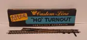 VTG NOS Atlas #6R HO Scale Custom-Line #6 Right Hand Manual Brass Turnout Switch