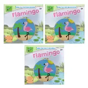 3x Craft For Kids Make Your Own Embroidered Flamingo Children Activity Kit 5y+