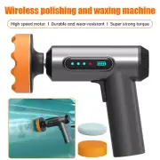 80W Car Polishing Machine Wireless Digital Waxing Machine Car Electric Tool New