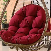 Thick Hanging Basket Chair Bench Cushion Pad,Garden Egg Hammock Chair Swing Chair Seat Pad,Soft Indoor Outdoor Furniture Recliner Mat with Backrest...