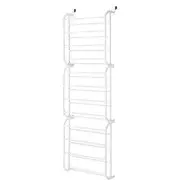 6780 WHITMOR OVER THE DOOR SHOE RACK, 36 PAIR, 6780-4679 - WHITE