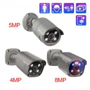 4MP 5MP 4K Security Metal POE IP Camera H.265 Two Way Audio AI IP for NVR System