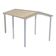 Stratco Domestic Gable Roof Single Car Shed Without Walls 2.95 x 6.15 x 2.4m Merino