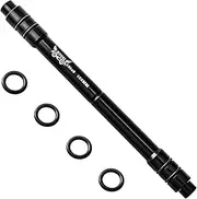 Zxpjkyu Bike Thru Adapter Wheel Adapter Conversion Conversion Adapter with 4 Rings Rooms from 135 Mm 12 Mm to 9 Mm QR