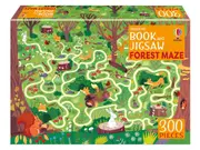Usborne Forest Maze Book & Jigsaw Puzzle 300 Pieces (USB705064)