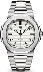 [LACZ DENTON] PAGANI DESIGN PD1728 Mens Automatic Watches Full Stainless Steel Waterproof 100M Watches for men Men Mechanical Wristwatches