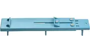 Adjustable Over Sink Sharpening Stone Holder Retractable Non-Slip Whetstone Sink Bridge Fits 12.2in to 15.74in Kitchen Sink Light Blue