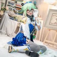 在飛比找蝦皮商城精選優惠-✿原神砂糖cosplay服裝甜度西風騎士團煉金術師女裝cos