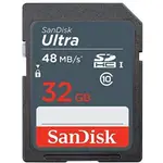 SANDISK ULTRA 32GB SDHC CLASS 10 UHS-1 48MB/S 記憶卡