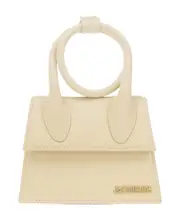 Jacquemus Le Chiquito Noeud Tote Bag One size Nude