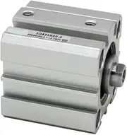 Compact Pneumatic Cylinder SDA63 Inner Diameter 63mm Stroke 5 10 15 20 25 30 35 40 45 50 55-100mm 1 Pack (SDA63x35)