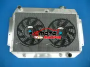 Radiator +FANS For HOLDEN Kingswood HG HT HK HQ HJ HX HZ V8 Chevy Engine AT MT
