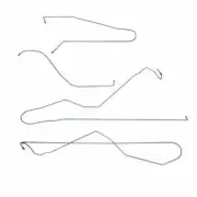 Fits 2015-22 Dodge Challenger, Hellcat Only, Intermediate Brake Lines; EIN1501SS