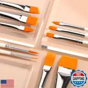 Depvision Face Paint Brush Set, 10pcs Artist Brushes for Body Face Painting,