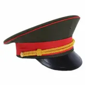 Men Army Hat Captain Performance Cap Soldier Fancy Dress Military Costume