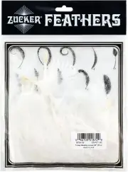 Zucker Marabou Feathers .25oz-White