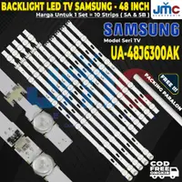 在飛比找蝦皮購物優惠-SAMSUNG 背光電視三星 Ua48j6300AK Ua-