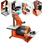 1"x30" Belt & 5" Disc Sander Bench Grinder Linisher Machine Buffer Power Tool AU