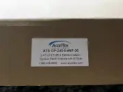 AccelTex Outdoor 2.4/5 GHz Patch Antenna N-Style Plug compatible w/ Cisco Meraki