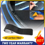 Carbon Fiber Car Door Protector Scuff Sill Cover Strip Anti-scratch Sticker Tape (for: Porsche)