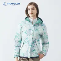 在飛比找momo購物網優惠-【TRAVELER 旅行者】女款雙機能防水撥水羽絨外套＿23