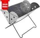 Flatpack Portable Stainless Steel Grill Fire Pit Outdoor Camping BBQ