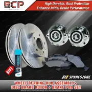Front Wheel Bearing Hub Ass Rotor Pad Kit for Volkswagen Passat B6 3C 312mm