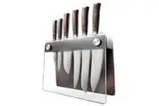 Baccarat Le Connoisseur Epicure 7 Piece Knife Block