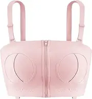 [BBZY] Hands Free Pumping Bra Adjustable Cotton Breast Pump Bra No Steel Ring Nursing Bra
